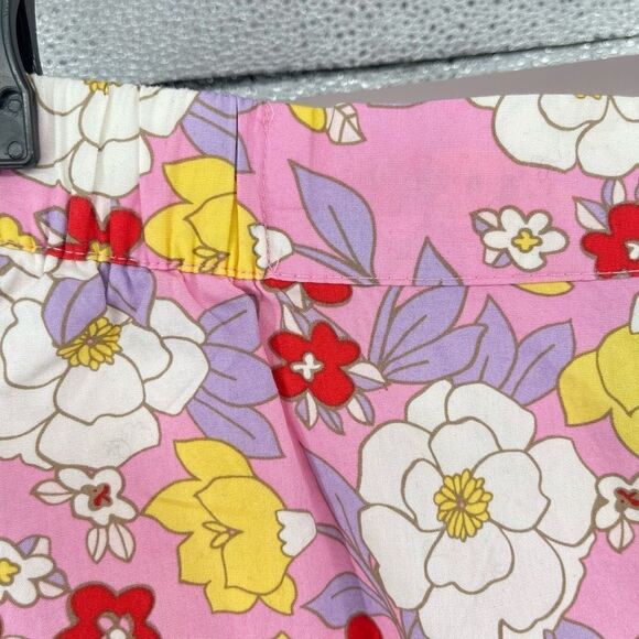 Vero Moda Women's Taya Floral Pull-On Cotton High Waisted Shorts XS - Picture 4 of 13